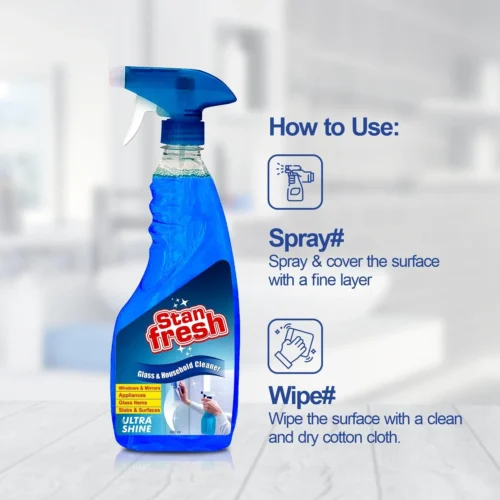 Stanfresh Glass & Household Cleaner - 500ml(Pack Of 2) - Image 3
