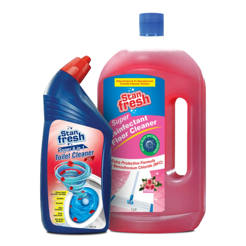 BUY STANFRESH SUPER DISINFECTANTFC ROSE 1LTR & GET FREE TOILET CLEANER WORTH OF RS 149 (Copy) (Copy)