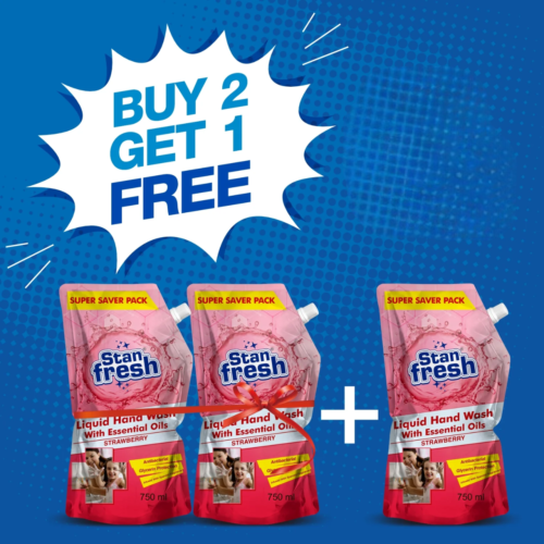 Stanfresh Hand Wash 750ml Super Saver pack ( Buy 2 Get 1) - Image 2